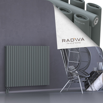 Tano Aluminium Radiator 1000x1326 Anthracite - Thumbnail