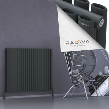 Tano Aluminium Radiator 1000x1326 Dark Anthracite - Thumbnail