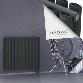 Tano Aluminium Radiator 1000x1326 Dark Anthracite - Thumbnail