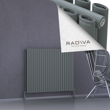 Tano Aluminium Radiator 1000x1384 Anthracite - Thumbnail