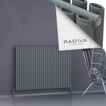 Tano Aluminium Radiator 1000x1674 Anthracite - Thumbnail