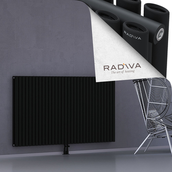 Tano Aluminium Radiator 1000x1848 Black - Thumbnail