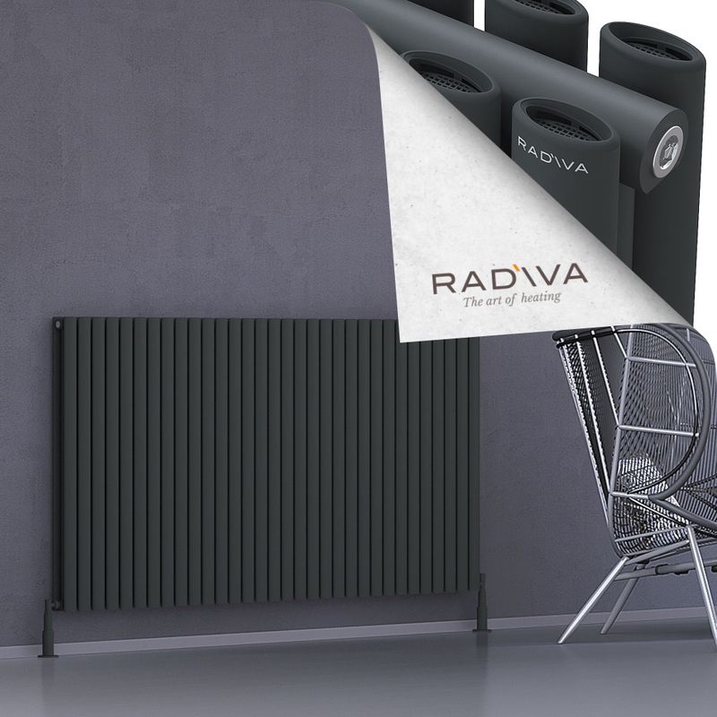 Tano Aluminium Radiator 1000x1848 Dark Anthracite