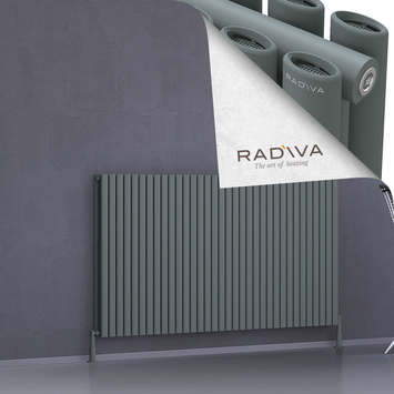 Tano Aluminium Radiator 1000x1964 Anthracite - Thumbnail