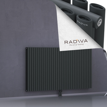 Tano Aluminium Radiator 1000x1964 Dark Anthracite - Thumbnail