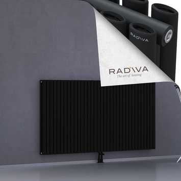 Tano Aluminium Radiator 1000x2022 Black - Thumbnail