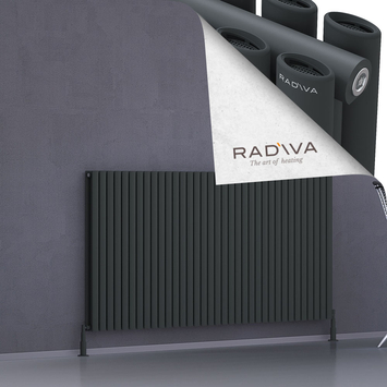 Tano Aluminium Radiator 1000x2022 Dark Anthracite - Thumbnail