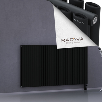 Tano Aluminium Radiator 1000x2080 Black - Thumbnail