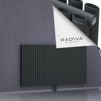 Tano Aluminium Radiator 1000x2080 Dark Anthracite - Thumbnail