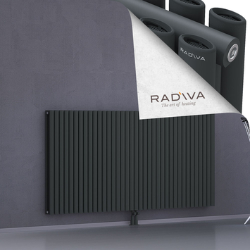 Tano Aluminium Radiator 1000x2138 Dark Anthracite - Thumbnail