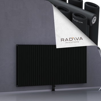 Tano Aluminium Radiator 1000x2196 Black - Thumbnail