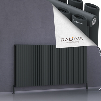 Tano Aluminium Radiator 1000x2254 Dark Anthracite - Thumbnail