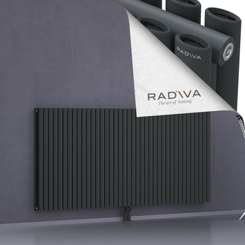 Tano Aluminium Radiator 1000x2254 Dark Anthracite - Thumbnail