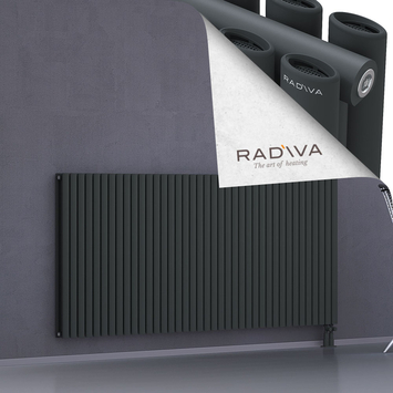 Tano Aluminium Radiator 1000x2254 Dark Anthracite - Thumbnail