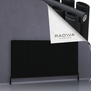 Tano Aluminium Radiator 1000x2312 Black - Thumbnail