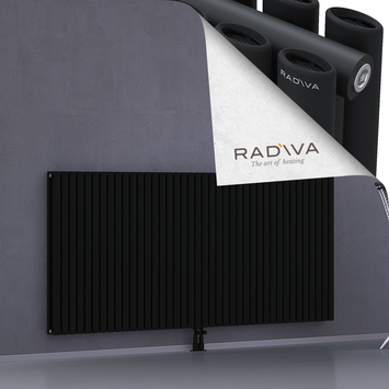 Tano Aluminium Radiator 1000x2312 Black - Thumbnail