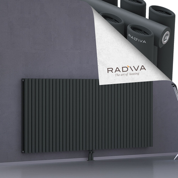 Tano Aluminium Radiator 1000x2312 Dark Anthracite - Thumbnail