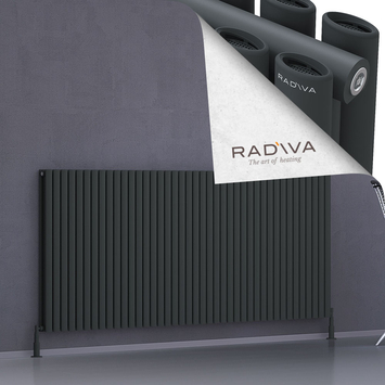 Tano Aluminium Radiator 1000x2370 Dark Anthracite - Thumbnail