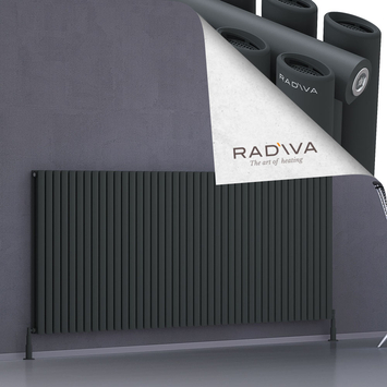 Tano Aluminium Radiator 1000x2428 Dark Anthracite - Thumbnail