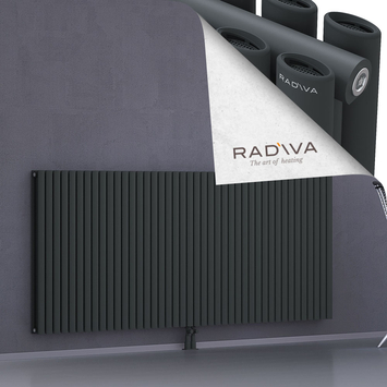 Tano Aluminium Radiator 1000x2428 Dark Anthracite - Thumbnail