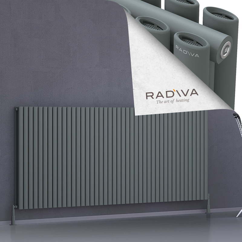 Tano Aluminium Radiator 1000x2486 Anthracite