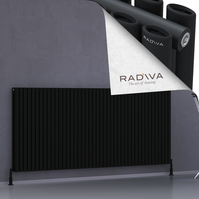 Tano Aluminium Radiator 1000x2486 Black