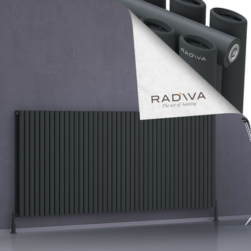 Tano Aluminium Radiator 1000x2486 Dark Anthracite - Thumbnail