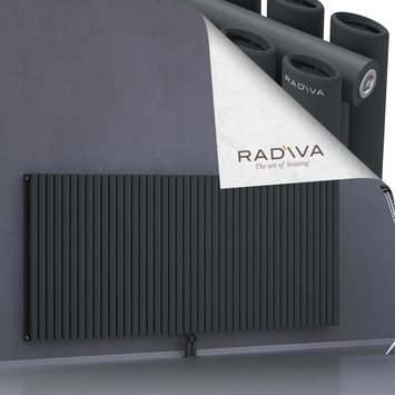 Tano Aluminium Radiator 1000x2486 Dark Anthracite - Thumbnail