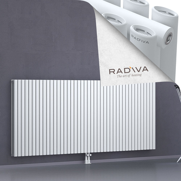 Tano Aluminium Radiator 1000x2486 White - Thumbnail