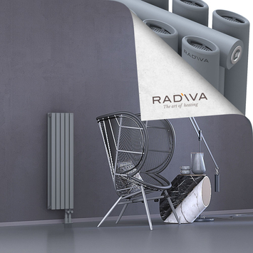 Tano Aluminium Radiator 1000x282 Grey - Thumbnail