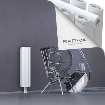 Tano Aluminium Radiator 1000x282 White - Thumbnail