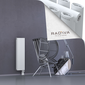 Tano Aluminium Radiator 1000x282 White - Thumbnail