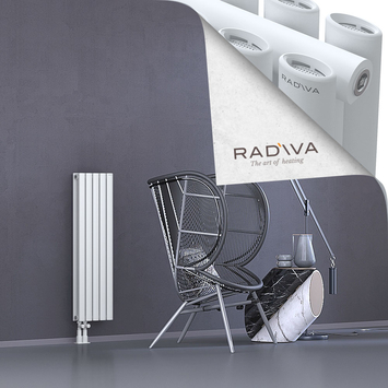 Tano Aluminium Radiator 1000x282 White - Thumbnail