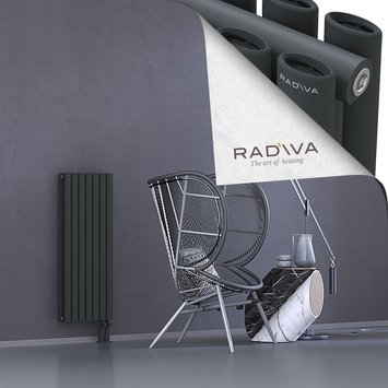 Tano Aluminium Radiator 1000x398 Dark Anthracite - Thumbnail