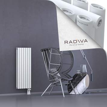 Tano Aluminium Radiator 1000x398 White - Thumbnail