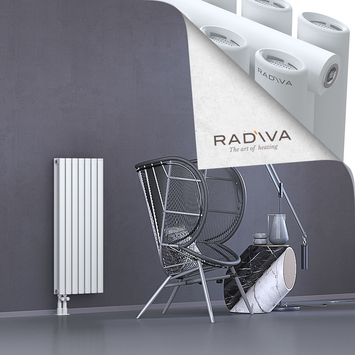 Tano Aluminium Radiator 1000x398 White - Thumbnail