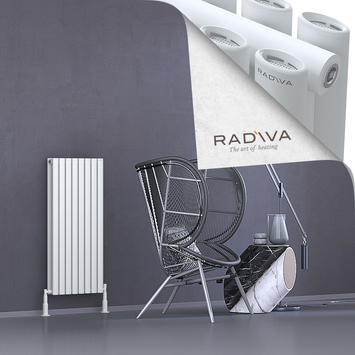 Tano Aluminium Radiator 1000x456 White - Thumbnail