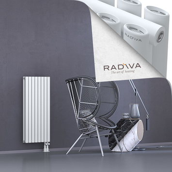 Tano Aluminium Radiator 1000x456 White - Thumbnail