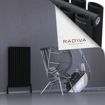 Tano Aluminium Radiator 1000x630 Black - Thumbnail