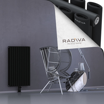 Tano Aluminium Radiator 1000x630 Black - Thumbnail