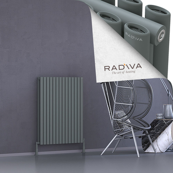 Tano Aluminium Radiator 1000x804 Anthracite - Thumbnail