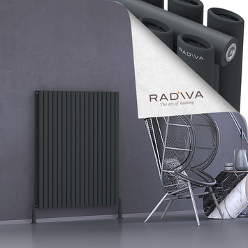 Tano Aluminium Radiator 1200x1036 Dark Anthracite - Thumbnail