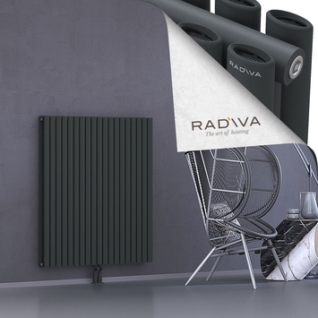 Tano Aluminium Radiator 1200x1094 Dark Anthracite - Thumbnail