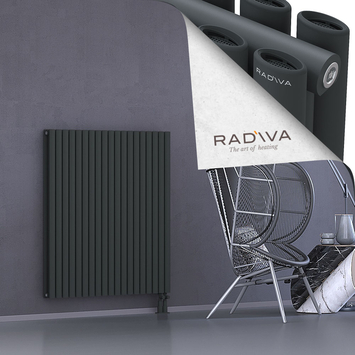 Tano Aluminium Radiator 1200x1094 Dark Anthracite - Thumbnail