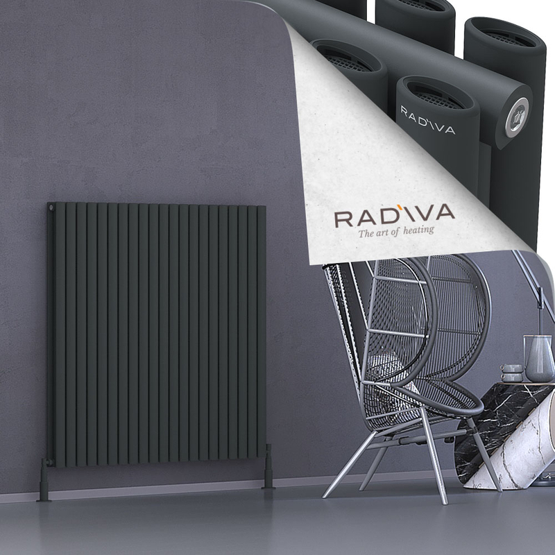 Tano Aluminium Radiator 1200x1210 Dark Anthracite