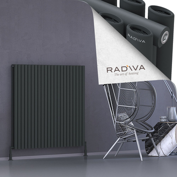 Tano Aluminium Radiator 1200x1268 Dark Anthracite - Thumbnail