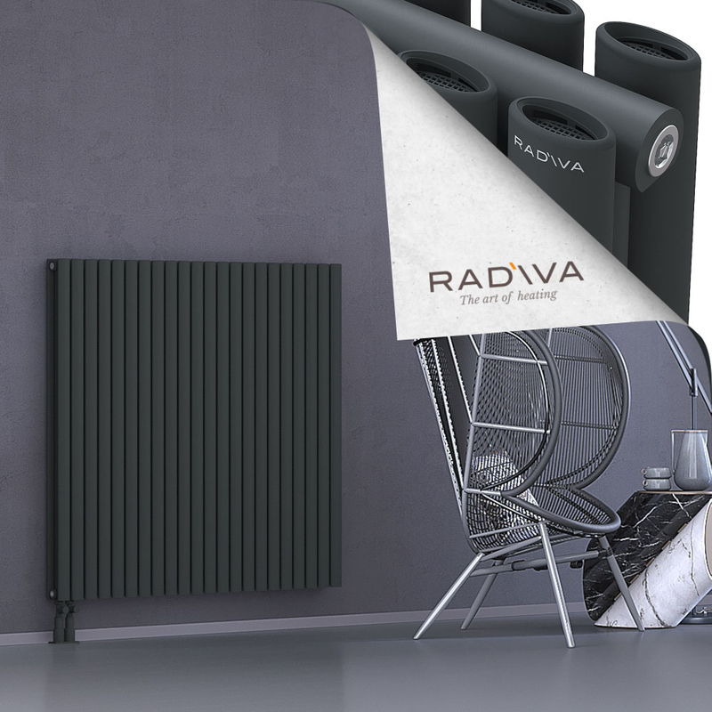 Tano Aluminium Radiator 1200x1268 Dark Anthracite