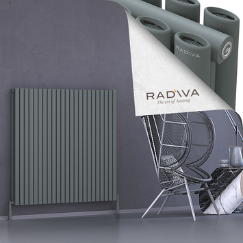 Tano Aluminium Radiator 1200x1326 Anthracite - Thumbnail