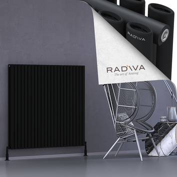 Tano Aluminium Radiator 1200x1326 Black - Thumbnail