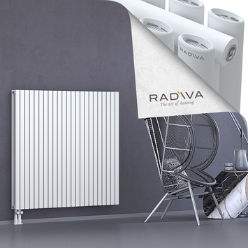 Tano Aluminium Radiator 1200x1326 White - Thumbnail